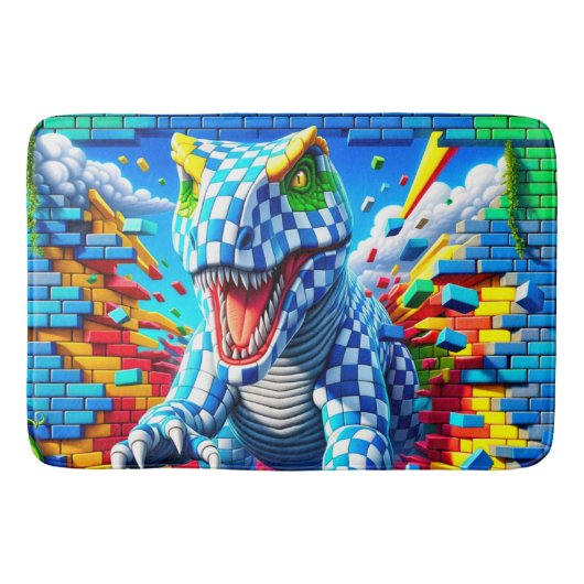Tapis De Bain Dinosaure (Devant)