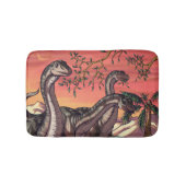 Tapis De Bain Dinosaures à Dusk (Devant)