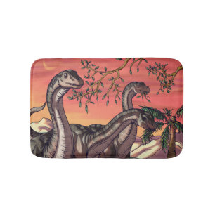 Tapis De Bain Dinosaures à Dusk