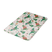 Tapis De Bain Dinosaures dans Sweaters Motif de Noël (Angle)