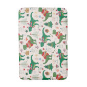 Tapis De Bain Dinosaures dans Sweaters Motif de Noël (Devant (Vertical))