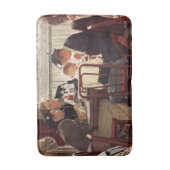 Tapis De Bain Dire grâce par Norman Rockwell (Devant (Vertical))
