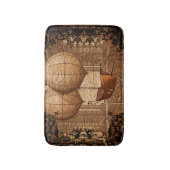 Tapis De Bain Dirigeable victorien grunge de Steampunk (Devant (Vertical))