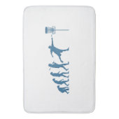 Tapis De Bain Disk Golf Evolution - Un cadeau amusant pour Disk (devant Vertical)