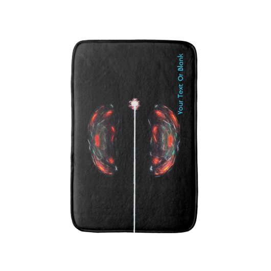 Tapis De Bain Dissolution De L'Atome (Devant (Vertical))