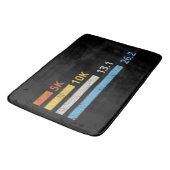 Tapis De Bain Distances de course I - 5K 10K 13,1 26,2 Marathoni (Angle)