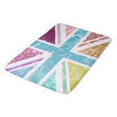 Tapis De Bain Distressed Union Distressed Multicolore (Angle)