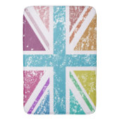 Tapis De Bain Distressed Union Distressed Multicolore (devant Vertical)