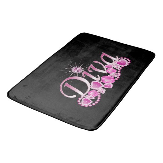 Tapis De Bain Diva Bling (Angle)