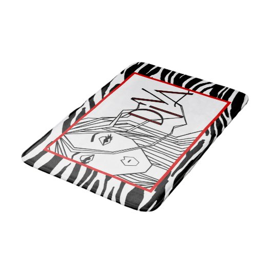 Tapis De Bain "DIVA" d'un tapis (Angle)
