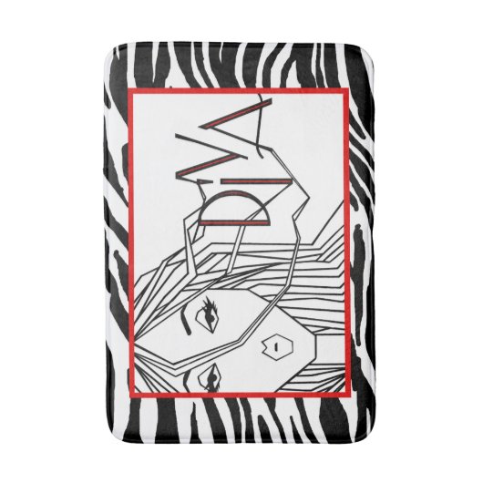 Tapis De Bain "DIVA" d'un tapis (Devant (Vertical))