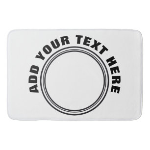 Tapis De Bain Do-it-yourself - Ajoutez votre propres signe,