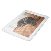 Tapis De Bain doberman-pinscher-chiot (Angle)