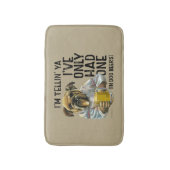 Tapis de bain Dog Beers (Devant (Vertical))