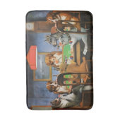Tapis De Bain Dogs Playing Poker by Cassius Marcellus Coolidge's (Devant (Vertical))