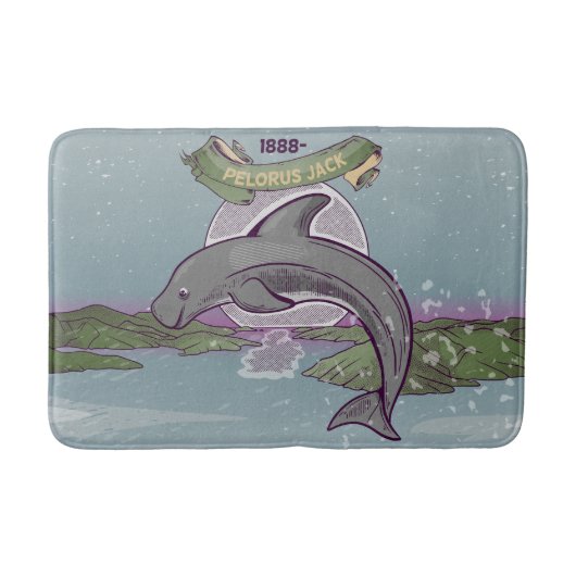 Tapis De Bain Dolphin de Nouvelle-Zélande Pelorus Jack (Devant)