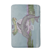 Tapis De Bain Dolphin de Nouvelle-Zélande Pelorus Jack (Devant (Vertical))