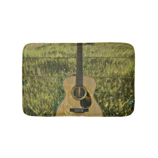 Tapis De Bain Don de guitare acoustique (Devant)