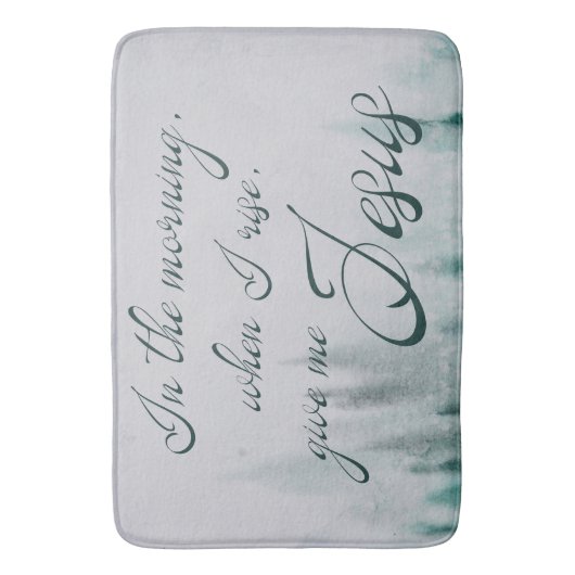 Tapis De Bain Donnez-moi Jésus Pine Tree (devant Vertical)