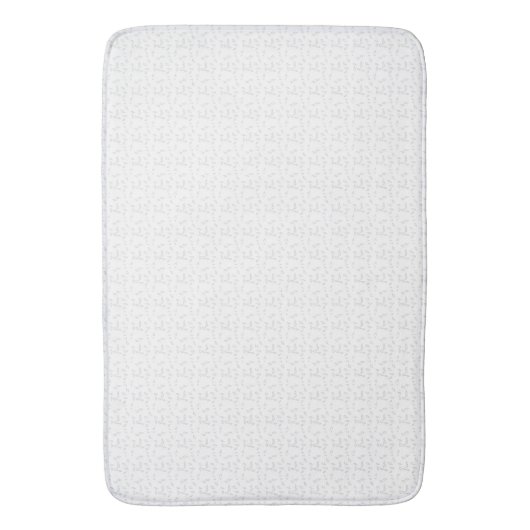 Tapis De Bain Dot, Dove Grey (devant Vertical)