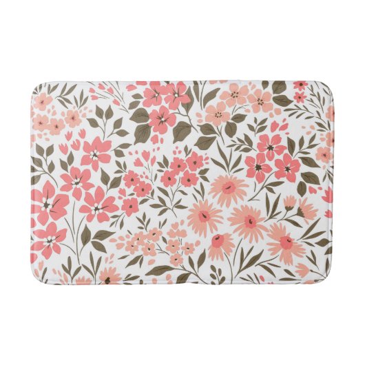 Tapis De Bain Douces rêves floraux (Devant)