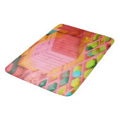 Tapis De Bain Douceur aux couleurs vives (Angle)