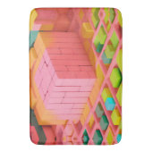 Tapis De Bain Douceur aux couleurs vives (devant Vertical)