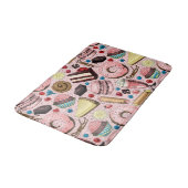 Tapis De Bain Douceurs sur rose (Angle)