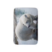 Tapis de bain d'ours blanc (Devant (Vertical))