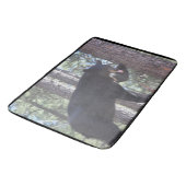 Tapis de bain d'ours noir (Angle)
