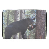 Tapis de bain d'ours noir (Devant)