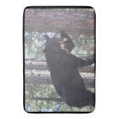 Tapis de bain d'ours noir (devant Vertical)