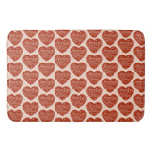 Tapis De Bain Doux Baiser (Devant)
