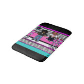 Tapis De Bain Doxie Rock and Roll (Angle)