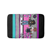 Tapis De Bain Doxie Rock and Roll (Devant)