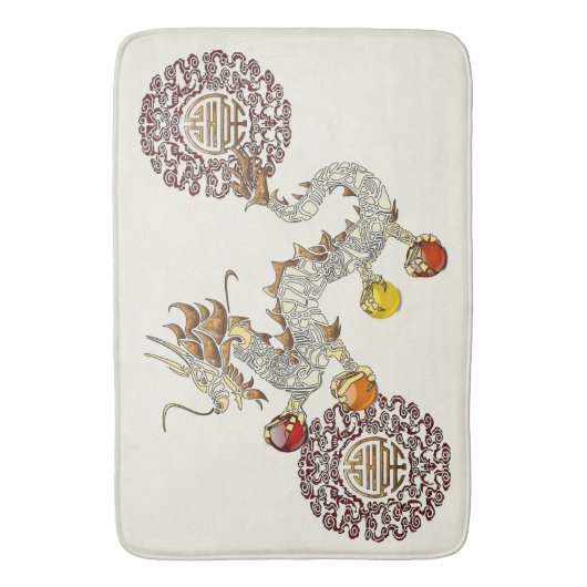 Tapis De Bain Dragon Chakra (devant Vertical)