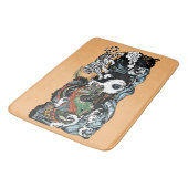 Tapis De Bain Dragon chinois contre le tigre (Angle)