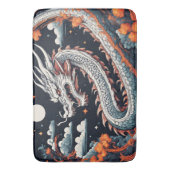 tapis de bain dragon de nuit (devant Vertical)