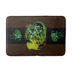 Tapis De Bain Dragon de Pentacle Art nouveau
