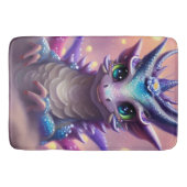Tapis De Bain Dragon fille bleue (Devant)