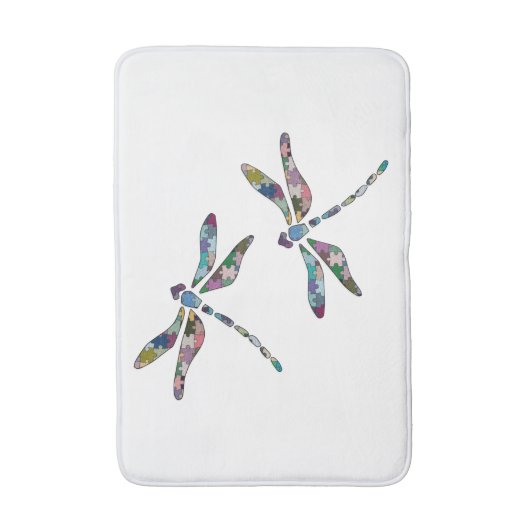 Tapis De Bain Dragon Flies (Devant (Vertical))
