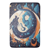 tapis de bain dragon lunaire (devant Vertical)