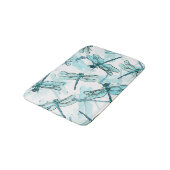 Tapis De Bain Dragonflies élégantes : Aquarelle (Angle)