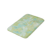 Tapis De Bain Dragonlies Vert Turquoise bleu Motif (Angle)