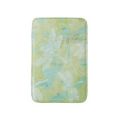 Tapis De Bain Dragonlies Vert Turquoise bleu Motif (Devant (Vertical))