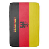 Tapis De Bain Drapeau allemand (devant Vertical)