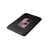 Tapis De Bain drapeau américain (Angle)
