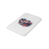Tapis De Bain Drapeau américain (Angle)