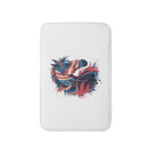 Tapis De Bain Drapeau américain (Devant (Vertical))