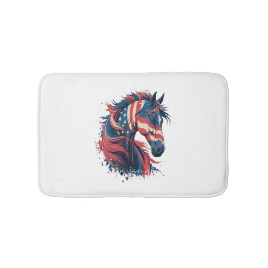 Tapis De Bain Drapeau américain (Devant)